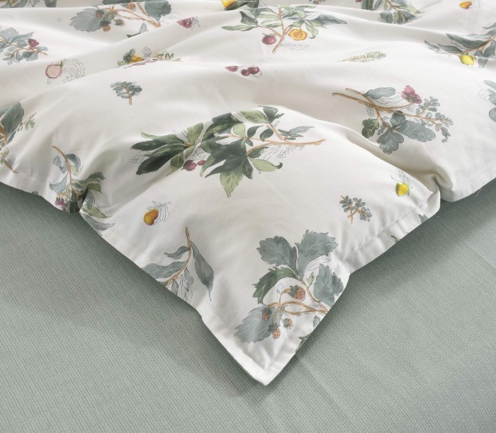 Спенсер (зеленый) Комплект постельного белья сатин 1.6