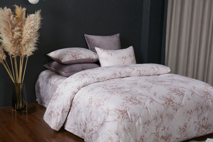 Комплекты для сна Нора (пудра жемчуг) АВС Cotton Евро