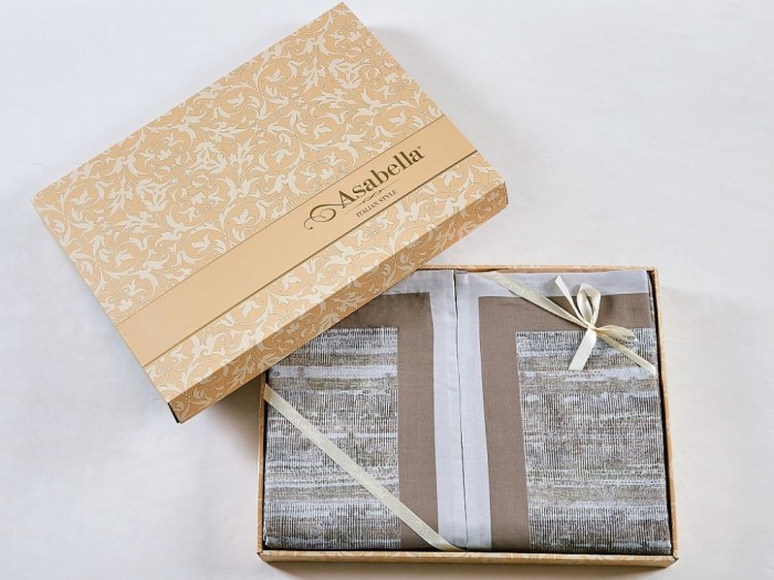 Комплект постельного белья 1,5-спальный, фланель-тенсел 2363-4S 