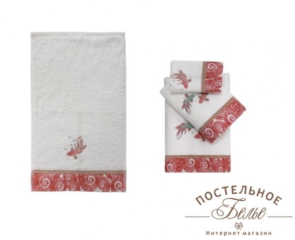 Полотенца ROSEBERRY RICHIESTA Cream-70x140