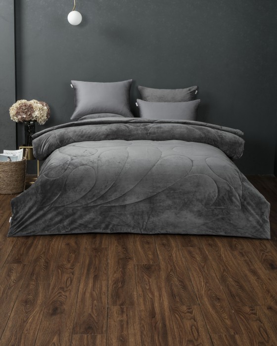 Комплекты для сна Агра (платина бургунд) АВС Cotton Евро