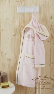 SEVIL (св.роз) Халат Дет. 4-5 года