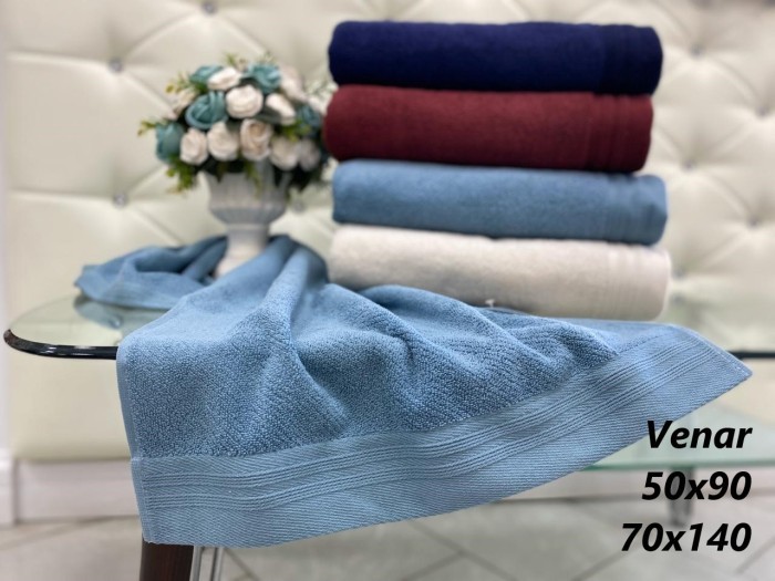 VENAR 70x140  (крем) Пол. Махровое 1х6