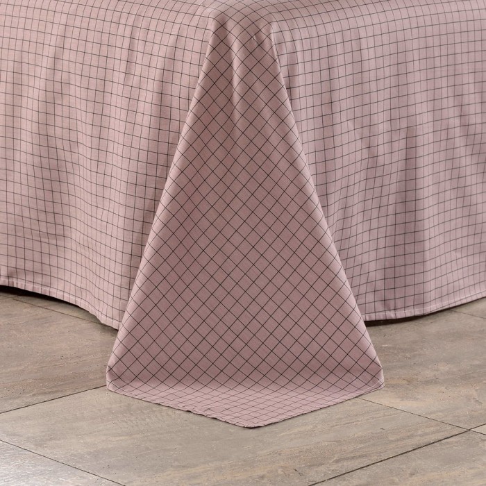 Диксан (голубой) Комплект постельного белья сатин Евро 4н