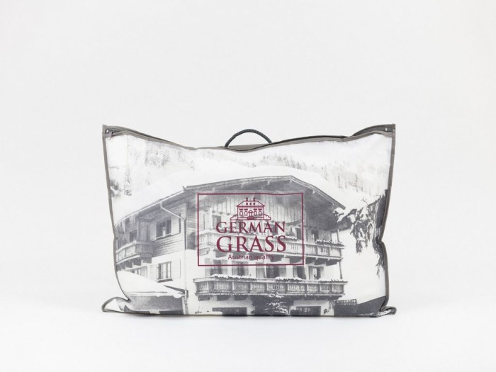 Подушка BABY ORGANIC LINEN GRASS низкая 40х60