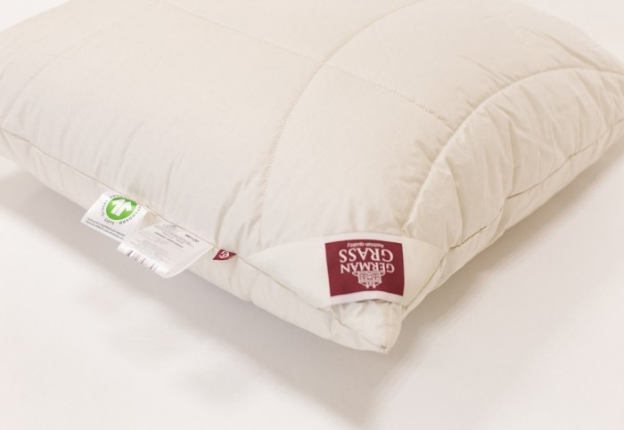 Подушка ORGANIC HEMP GRASS регулируемая 68х68