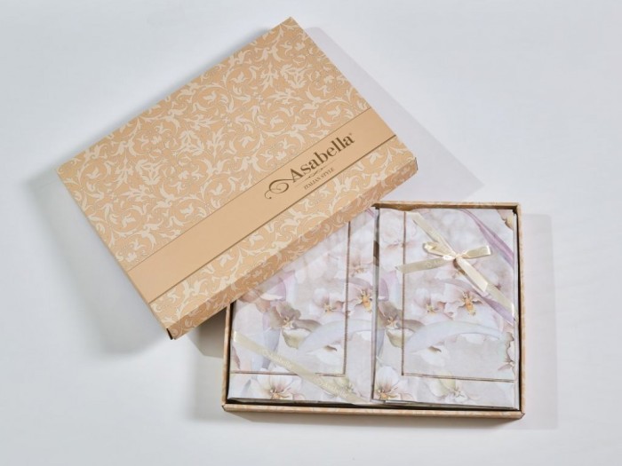 Постельное белье Asabella Евро, египетский хлопок Premium 2184-6