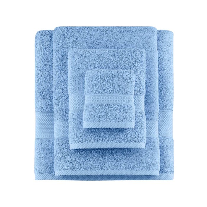 Полотенце Arya Однотонное 30X50 Miranda Soft Светло-Голубой