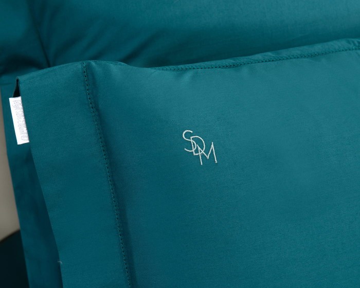 Флоренция (бирюза) Комплект постельного белья Евро 4н