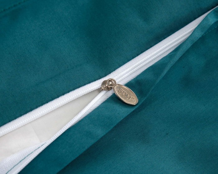 Флоренция (бирюза) Комплект постельного белья Евро 4н