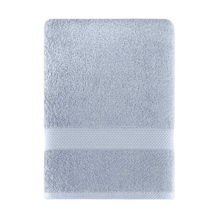 Полотенце Arya Однотонное 70X140 Miranda Soft Серый