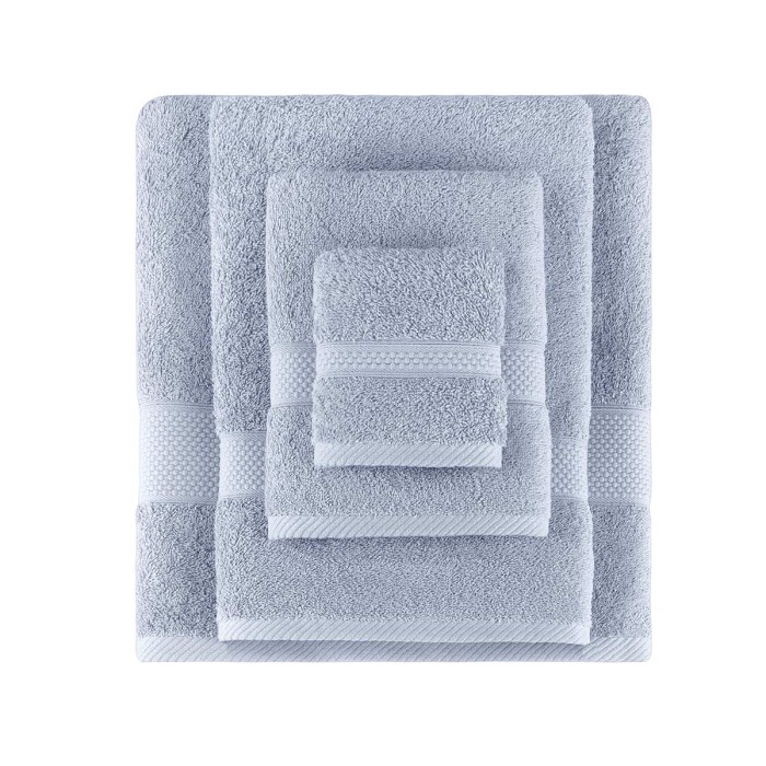 Полотенце Arya Однотонное 70X140 Miranda Soft Серый