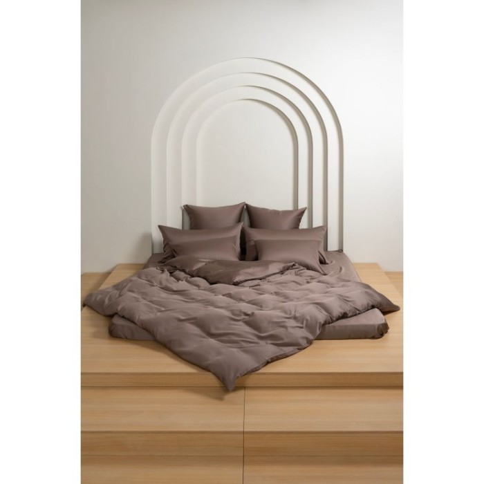 Простыня на резинке 160 х 200 х 40 Havana Brown Brilliant Grass