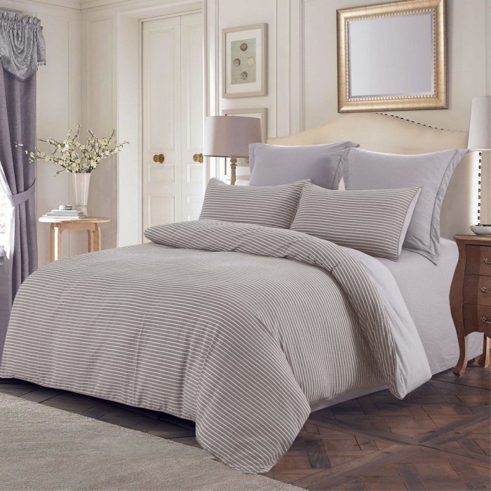 Мираж (беж) Комплект постельного белья жатка Евро 4н