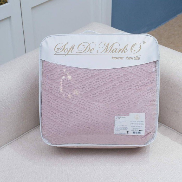 Флориан (пудра) Плед 160х220