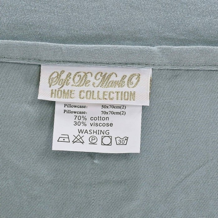 Элман (св.серый) Комплект постельного белья жатка Евро 4н