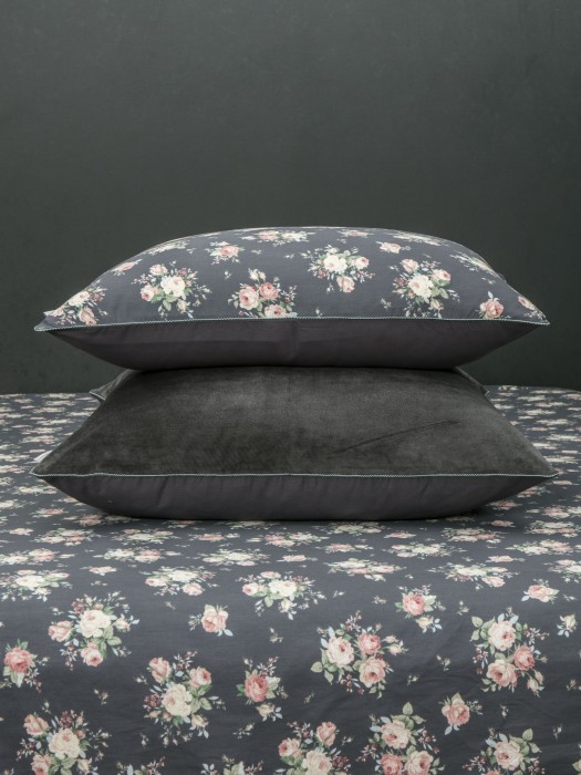 Комплекты для сна Долорес (графит) АВС Cotton Евро