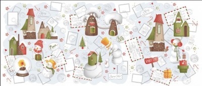 Полотенца вафельные 29052 вид 1-50x60 - 2шт в уп.