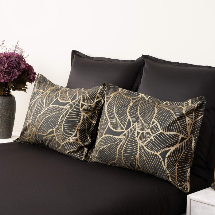 Беверли (черный) Комплект постельного белья сатин Евро 4н