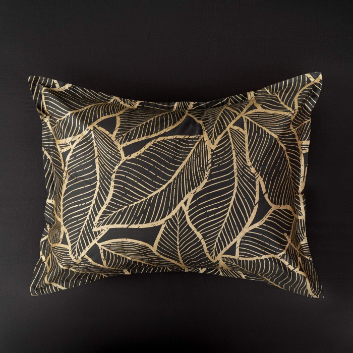 Беверли (черный) Комплект постельного белья сатин Евро 4н