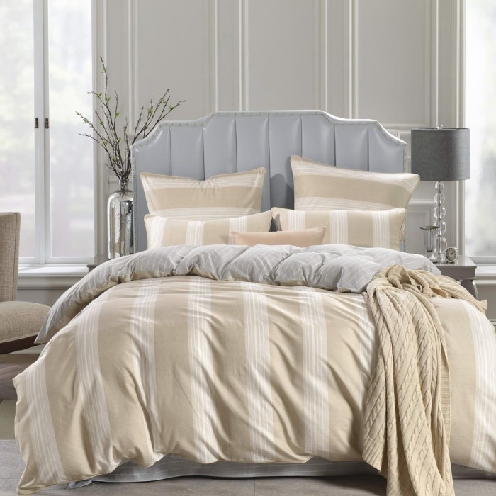 Грим (беж) Комплект постельного белья сатин 1.6