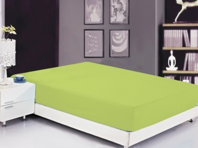 Простынь на резинке сатин однотонный PRC-R-21 180x200