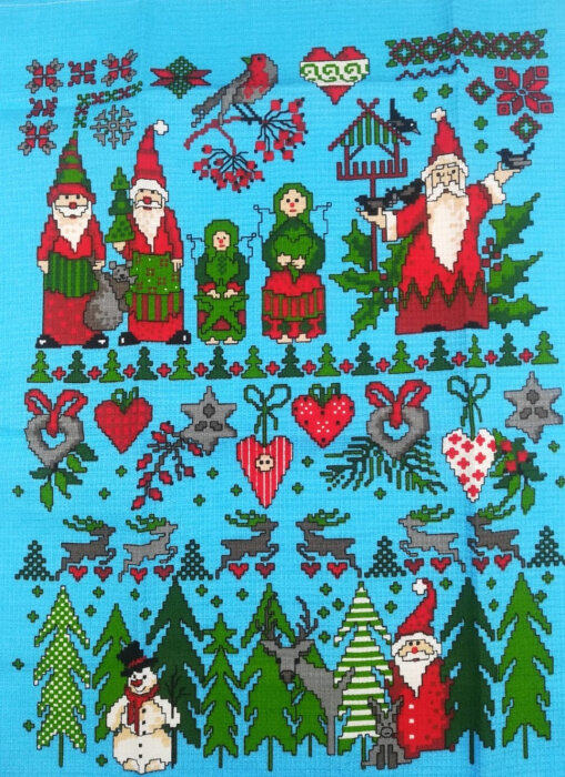 Набор Полотенец ваф. НОВОГОДНЯЯ СКАЗКА  
