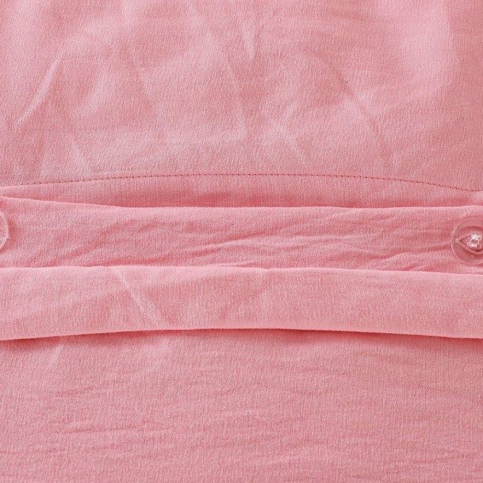 Элман (розовый) Комплект постельного белья жатка Евро 4н