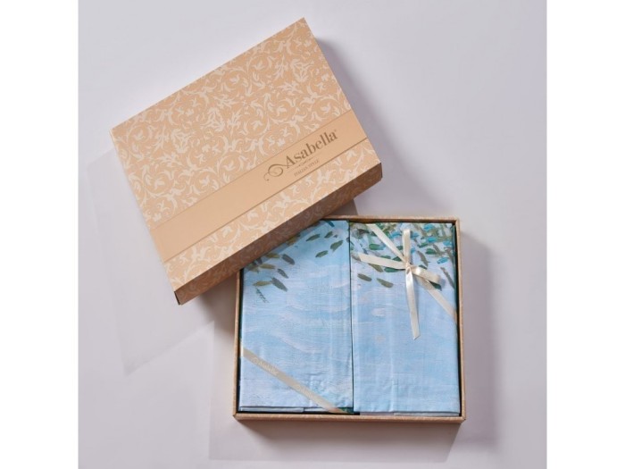 Постельное белье Asabella Евро, египетский хлопок Premium 2234-6