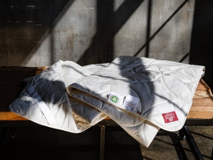 Наматрасник MATTRESS ORGANIC LINEN GRASS легкий 160х200