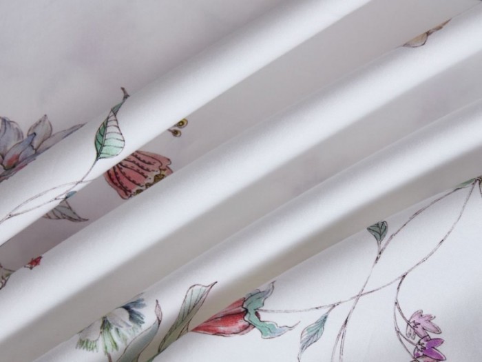 Комплект с летним одеялом семейный из египетского хлопка Premium, 1.5-спальный 160х220 см, 2231-OSPS