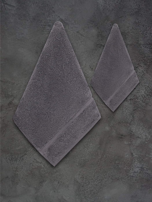 Damaris (антрацит) 50х90 Полотенце Махровое