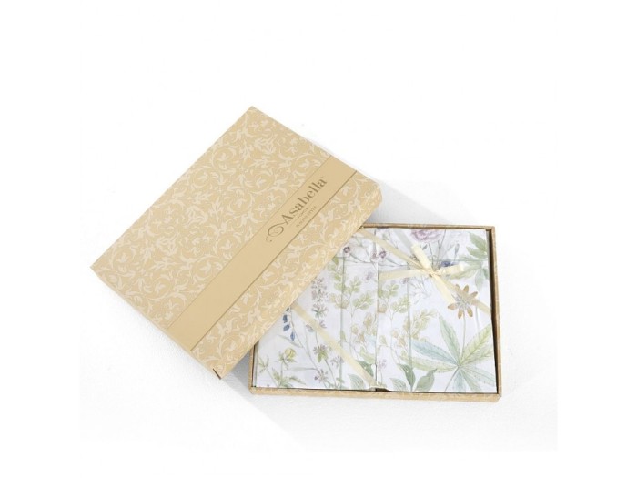 Комплект постельного белья Евро, сатин с лазерной печатью 2340-6