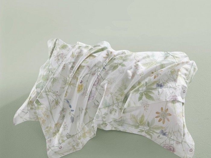 Комплект постельного белья Евро, сатин с лазерной печатью 2340-6