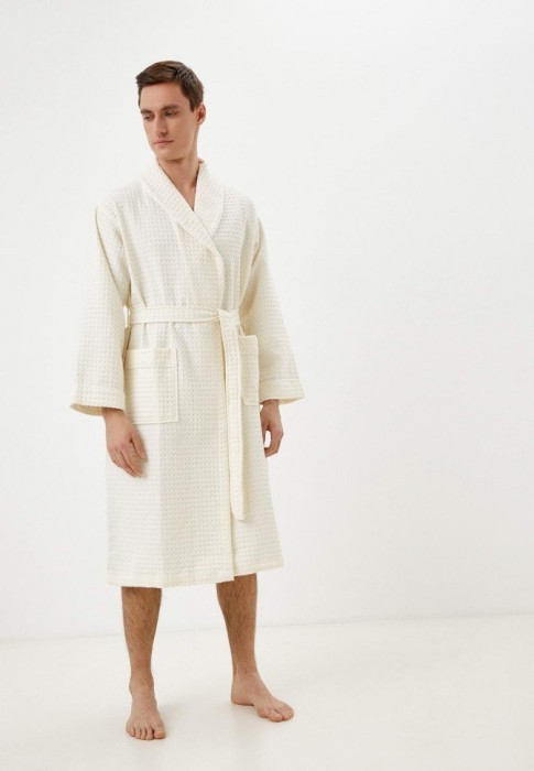 Герман (крем) XL Халат вафельный