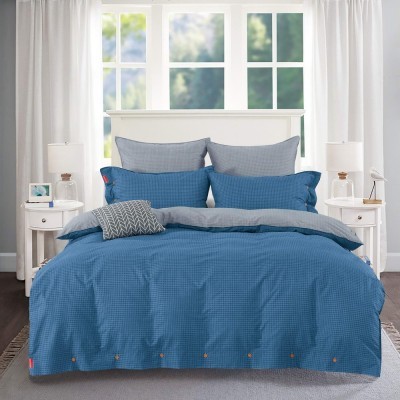 Николас №35 Комплект постельного белья сатин Евро 4н