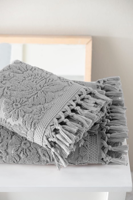 Полотенце Arya Barry 70х140 Темно-серый