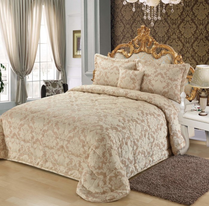 Сантана (беж) Покрывало 240х260