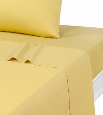 Простынь на резинке сатин однотонный PRC-R-63 160x200