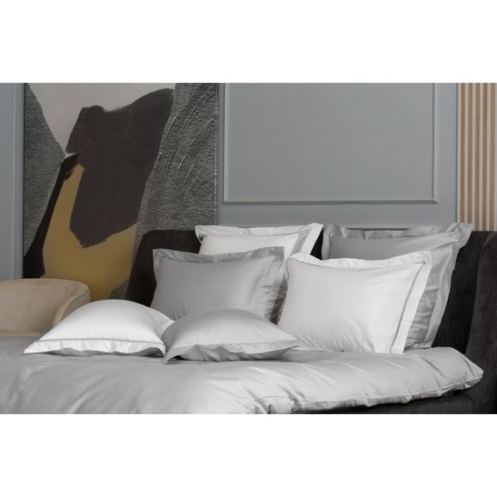 Наволочки с широкой отделкой Alpine Ash Grey Allure Grass 50х70 (2шт)