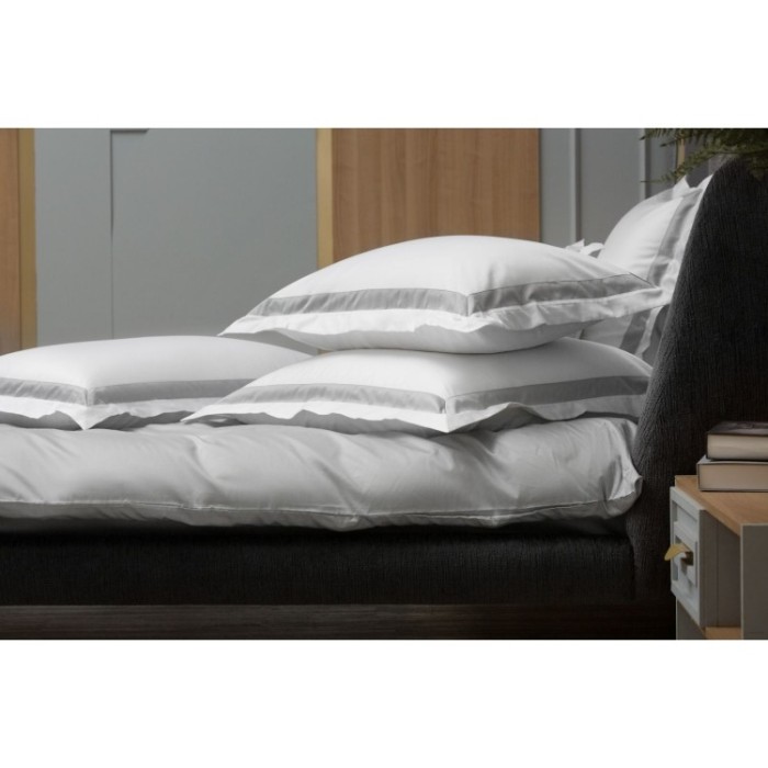 Наволочки с широкой отделкой Alpine Ash Grey Allure Grass 50х70 (2шт)