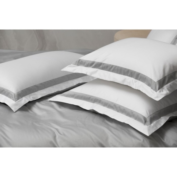 Наволочки с широкой отделкой Alpine Ash Grey Allure Grass 50х70 (2шт)