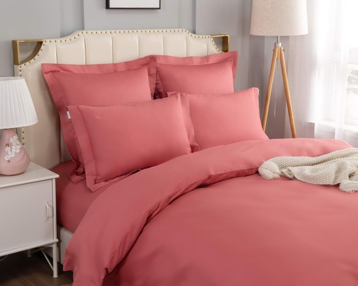 Флоренция (марсала) Комплект постельного белья Евро 4н