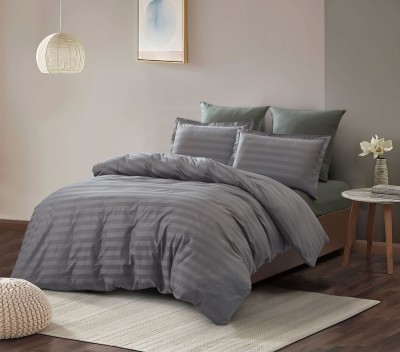 Комплект постельного белья страйп-сатин OD-85 Семейный