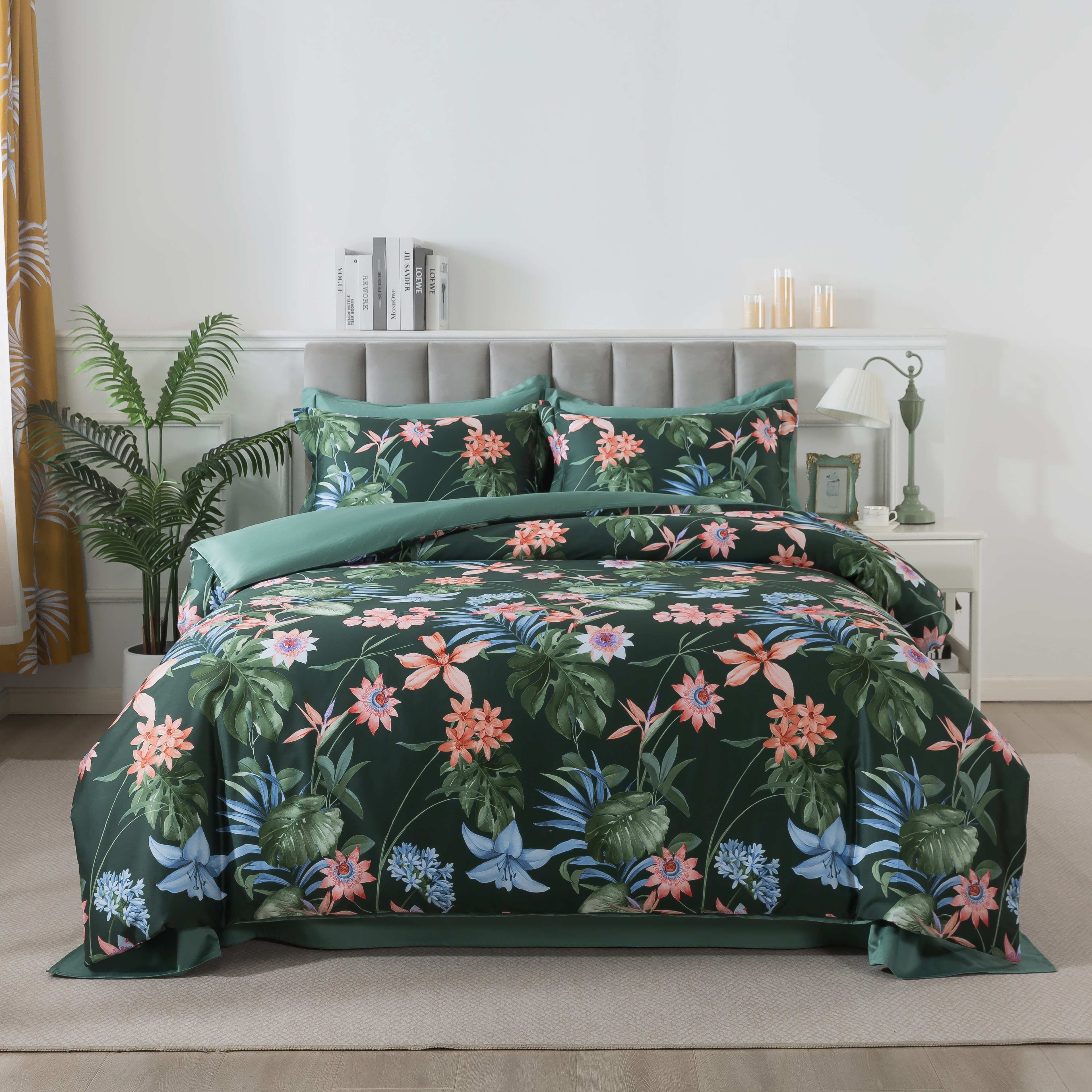 Комплект постельного белья Египетский хлопок семейный TIS05-900 код1098