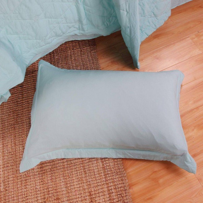 Камелия (голубая) Евро Комплект Вышивка