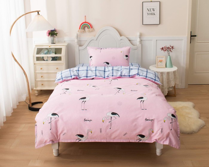 Flamingo (розовый) Комплект постельного белья детский