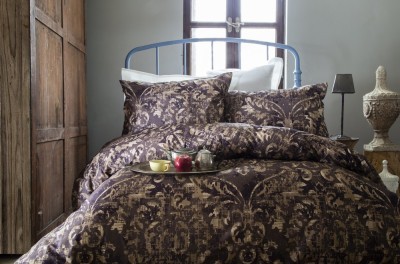 TERRA Постельное белье коричневый   ранфорс, 140ТС, 100% хлопок, полуторный