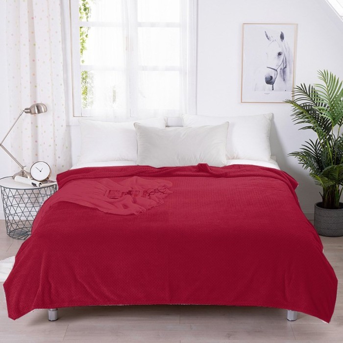 Плед фланелевый Spiga однотонный SP1520-16