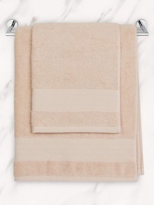 Ashby (беж) 70х140 Полотенце Махровое